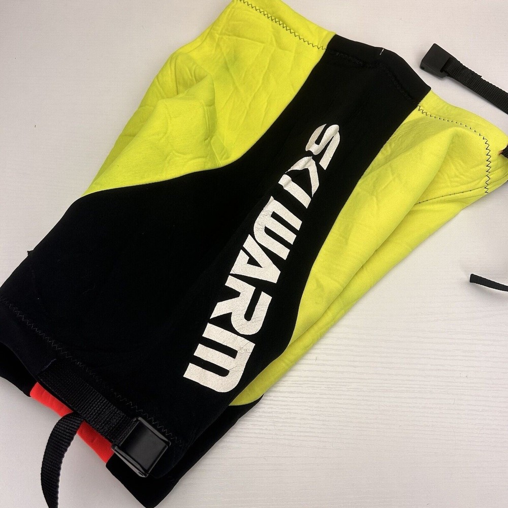 Ski Warm Men's Yellow / Black Diving Surfing Shorts 28" - Picture 3 of 5